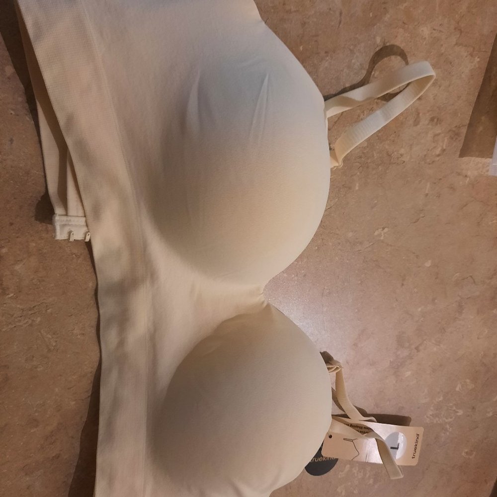 Shapermint True Kind Supportive Comfort beige longline wireless shaping bra